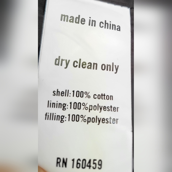 O.N.S. Clothing Crescent Mini Cord Men's Quilted Snap Jacket in Vintage Indigo M - Picture 8 of 12